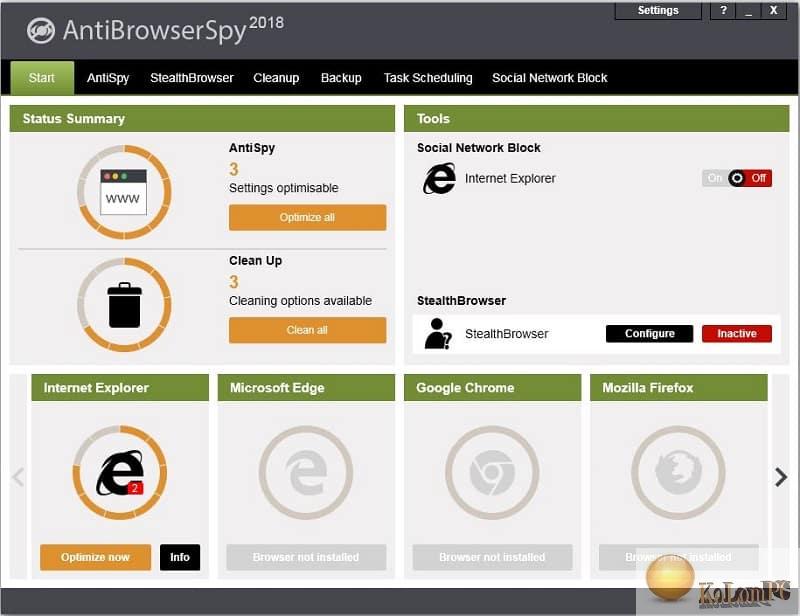 AntiBrowserSpy Pro 2023 6.07.48345 for apple download