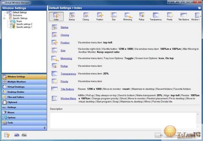 Actual Window Manager 8.15 download the new