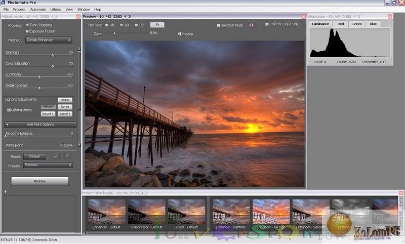 HDRsoft Photomatix Pro 7.1 Beta 1 for mac download