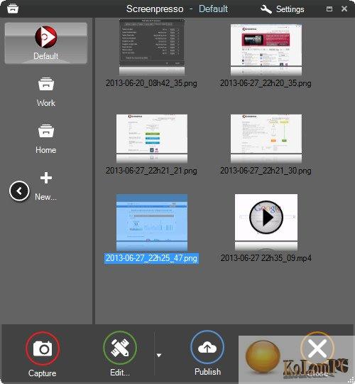 download the new version Screenpresso Pro 2.1.14