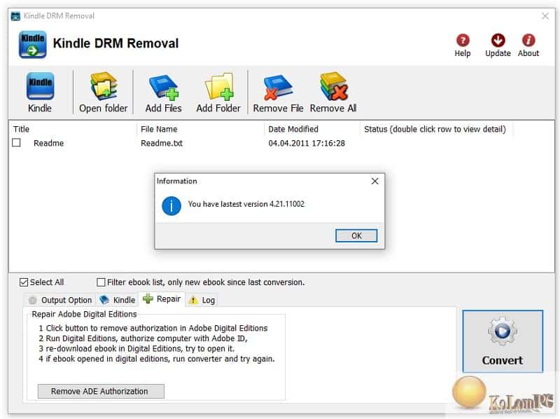 work in DRM Removal