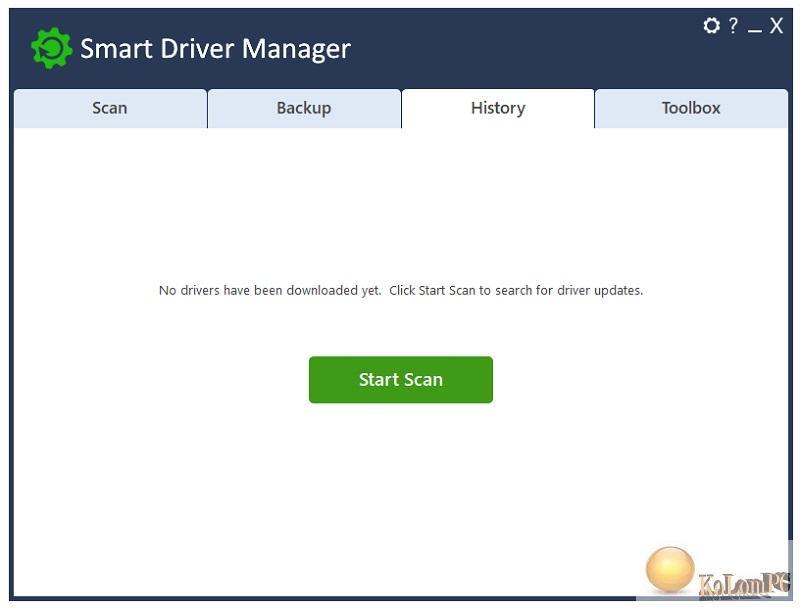 Driver Manager workspace 2