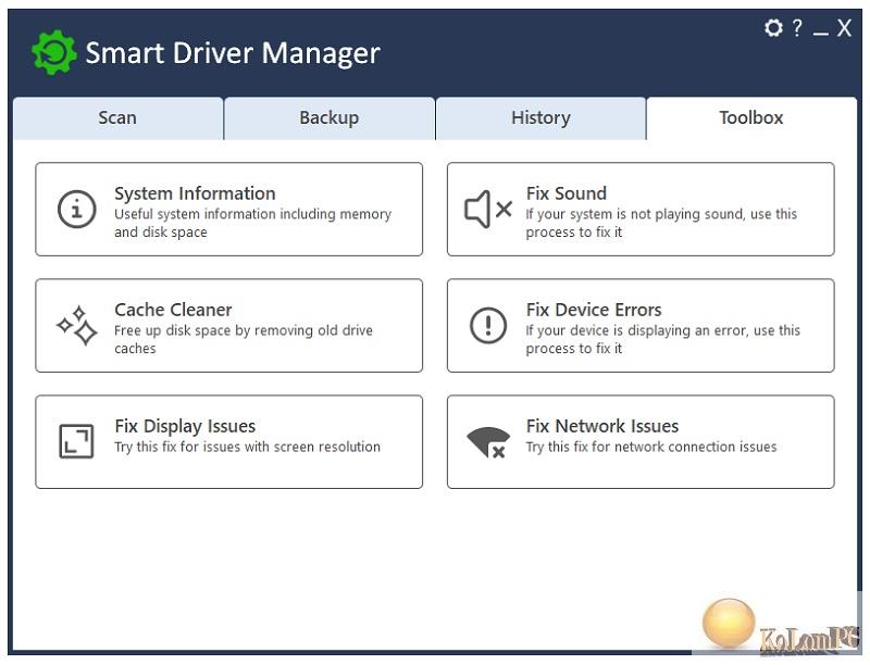 Driver Manager workspace 4